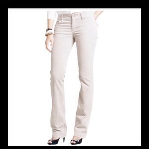 J. Crew Favorite Fit corduroy pants cream colored